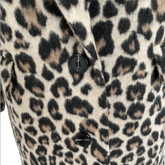 Love Token Leopard Print Coat Size XS - Picture 5 of 11